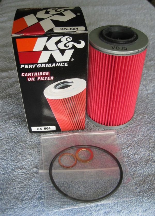 BajaRon's K&N KN564 Can-Am Spyder GS RS RS-S ST, SM5 Oil Filter Kit + Seal Kit